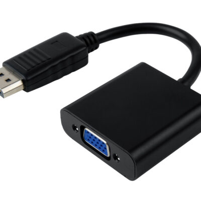 Μετατροπέας Display Port 20pin αρσ. σε VGA 15pin θηλ. POWERTECH CAB-DP022