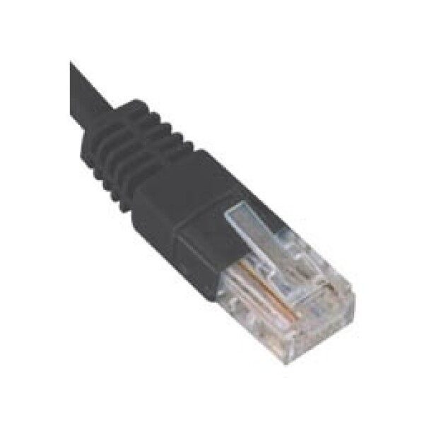PATCH CORD UTP CAT6 0.5m Μαύρο