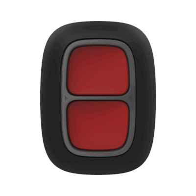 AJAX - DOUBLE BUTTON BLACK
