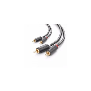 Ugreen 2RCA Male to 2RCA Male 3μ. Auxiliary Stereo Audio Cable - 10519
