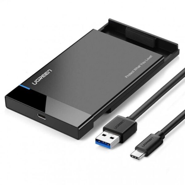 Ugreen External Hard Drive Enclosure USB-C 3.1 to SATA Adapter (6Gbps)