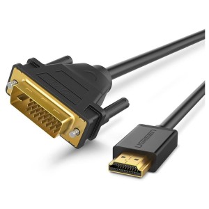 Ugreen DVI (24+1) σε HDMI (Bi-Directional) Καλώδιο Επιχρυσωμένο 3μ. - 10136