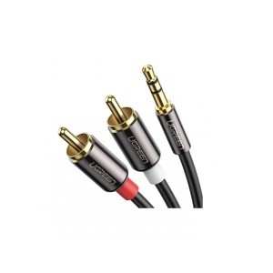 Ugreen 3.5mm Male to 2RCA Male 5μ. Auxiliary Stereo Y Splitter Audio Cable - 10591