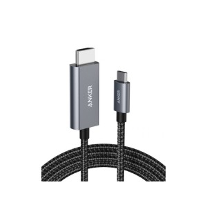 Anker USB-C to HDMI 4K@60Hz Adapter (Thunderbolt 3 / HDMI 2.0) καλώδιο με Νάυλον ύφανση 1