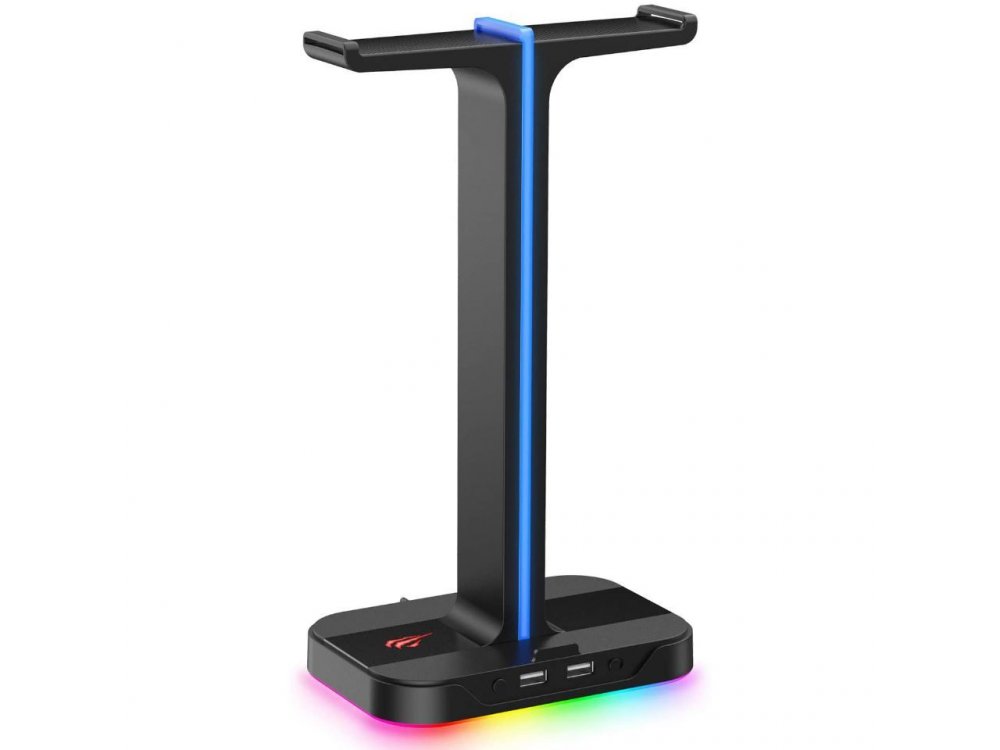 Havit Dual Headphone Stand & Hanger RGB