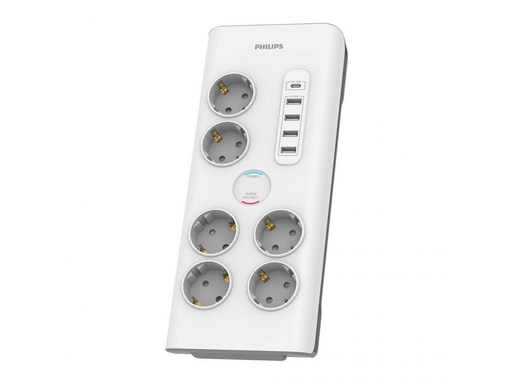 Philips 6-outlet Surge Protection Strip