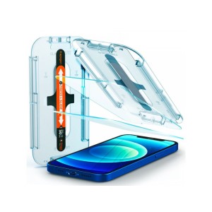 Spigen iPhone 12 / 12 Pro GLAS.tR EZ FIT Premium Tempered Glass Screen Protector