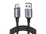 Ugreen USB-C Καλώδιο 2μ. με Νάυλον ύφανση και Επαφές Αλουμινίου