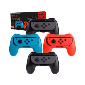 Orzly Joy-Con Controller Grips Quad Pack για Nintendo Switch