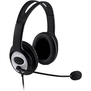 Microsoft LifeChat LX-3000 Over Ear Ενσύρματα Ακουστικά με Μικρόφωνο και σύνδεση USB