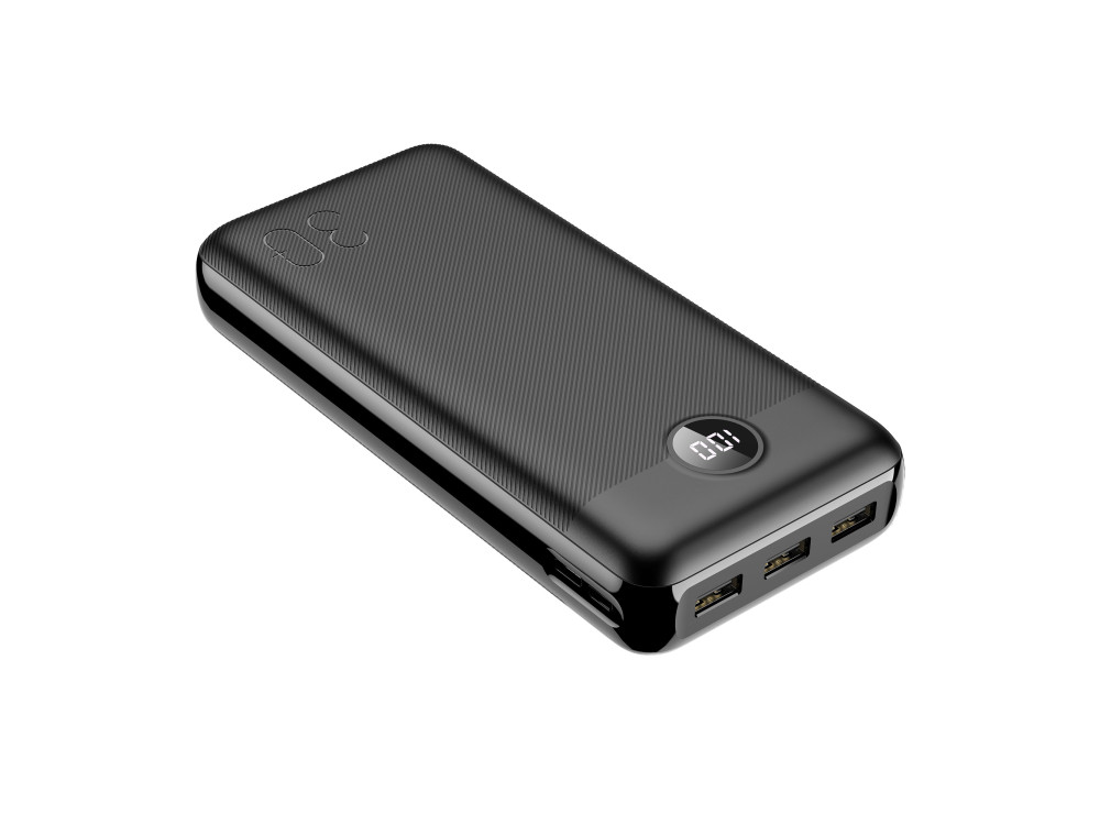 Veger VP3008 30000 PD 20W USB-C Power Bank 30.000mAh Power Delivery & QC3.0