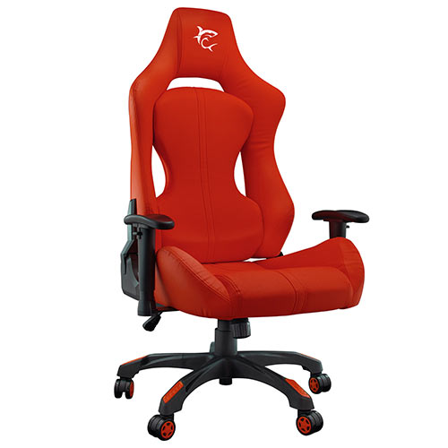 WHITE SHARK GAMING CHAIR MONZA RED_1