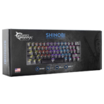 WHITE SHARK MECHANICAL KEYBOARD BLUE SWITCH SHINOBI BLACK_3