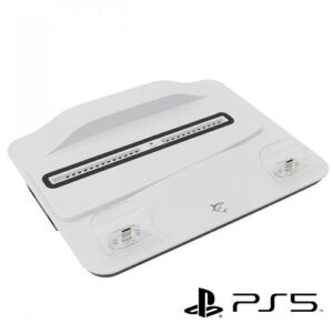 WHITE SHARK PS5 COOLING PAD + 2 CHARGING DOCK GUARD_1
