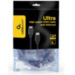 CABLEXPERT Ultra High speed HDMI cable with Ethernet