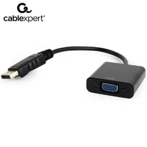 CABLEXPERT DISPLAY PORT TO VGA ADAPTER CABLE BLACK_1