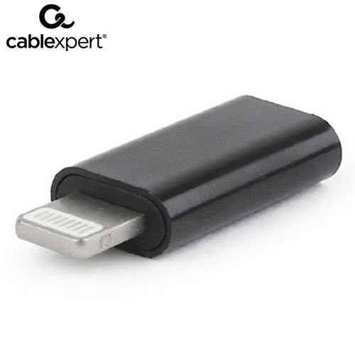 CABLEXPERT USB TYPE C ADAPTER (CF/8PIN M) BLACK_1