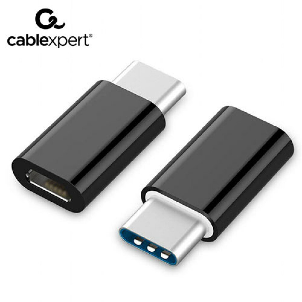 0 TYPE-C ADAPTER (CM/MICRO USB-F) BLACK