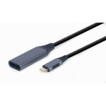 CABLEXPERT USB TYPE-C TO DISPLAYPORT MALE ADAPTER SPACE GREY RETAIL PACK_2