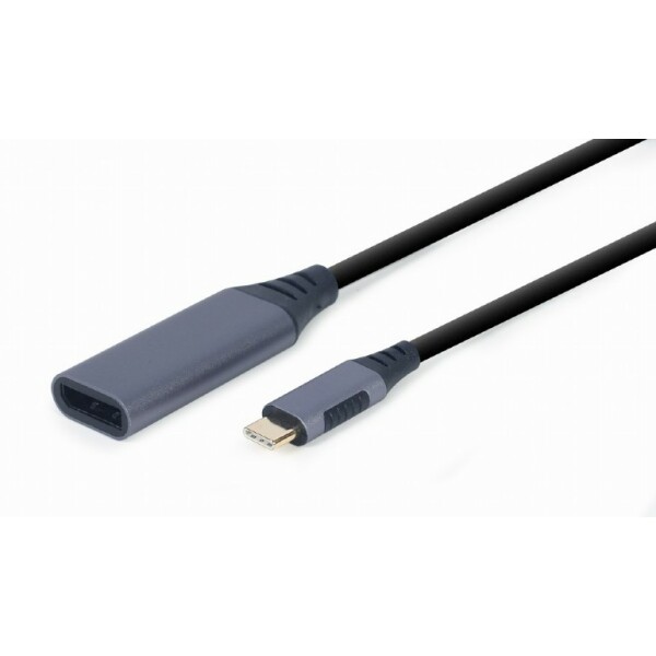 CABLEXPERT USB TYPE-C TO DISPLAYPORT MALE ADAPTER SPACE GREY RETAIL PACK_2