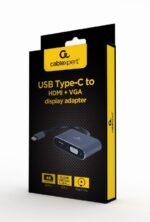 CABLEXPERT USB TYPE-C TO HDMI + VGA DISPLAY ADAPTER SPACE GREY RETAIL PACK_3