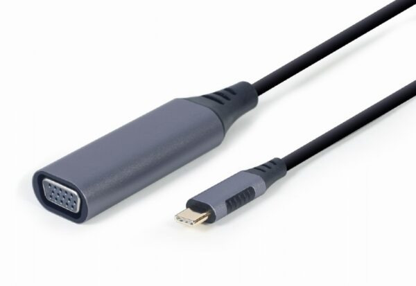 CABLEXPERT USB TYPE-C TO VGA DISPLAY ADAPTER SPACE GREY RETAIL PACK_2