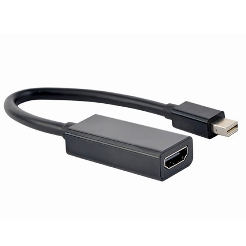 CABLEXPERT 4K MINI DISPLAYPORT TO HDMI ADAPTER CABLE BLACK_1