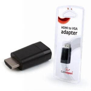 CABLEXPERT HDMI TO VGA ADAPTER SINGLE PORT RETAIL PACK_1