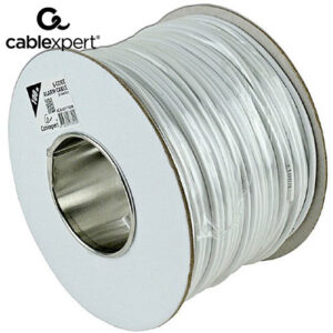 CABLEXPERT ALARM CABLE 100M ROLL WHITE UNSHIELDED_1