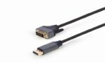 CABLEXPERT DISPLAYPORT TO DVI ADAPTER CABLE PREMIUM SERIES 4K 1