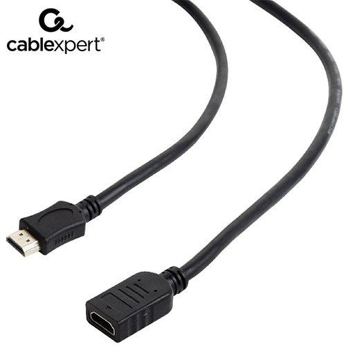 CABLEXPERT HIGH SPEED HDMI EXTENSION CABLE WITH ETHERNET 3m_1