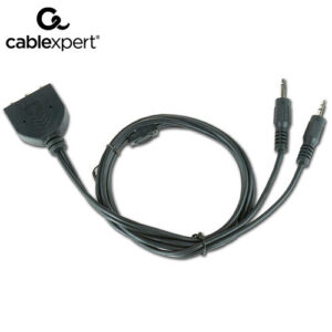 CABLEXPERT MICROPHONE AND HEADPHONE EXTENSION CABLE 1m_1