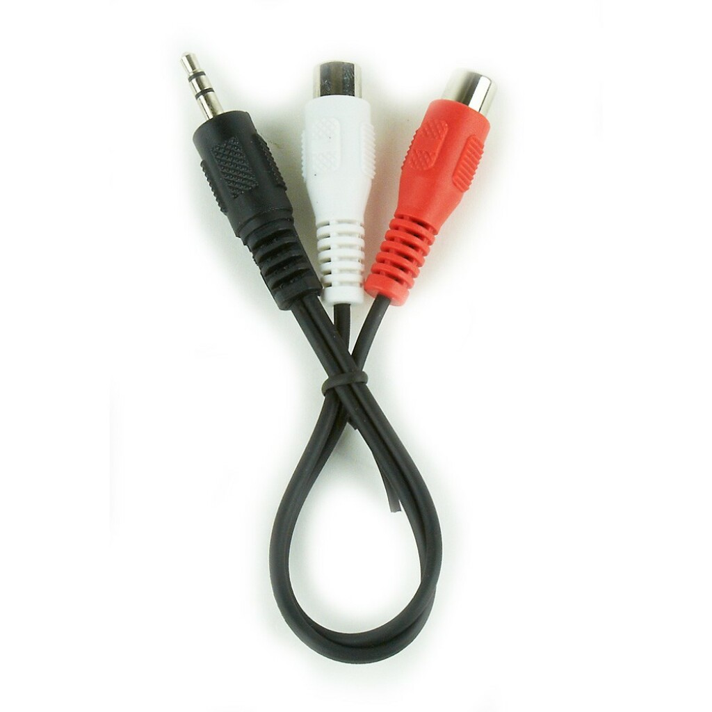 CABLEXPERT 3.5 mm PLUG TO 2 x RCA SOCKETS STEREO AUDIO CABLE 0