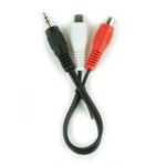 CABLEXPERT 3.5 mm PLUG TO 2 x RCA SOCKETS STEREO AUDIO CABLE 0