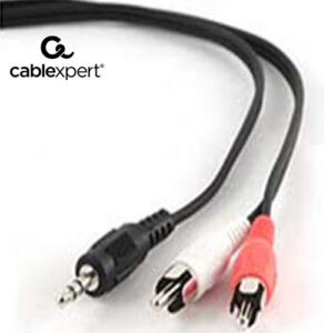 5mm STEREO TO RCA PLUG CABLE 20m