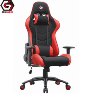 GEMBIRD GAMING CHAIR LEATHER BLACK/RED_1