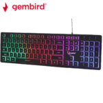 GEMBIRD RAINBOW BACKLIGHT MULTIMEDIA KEYBOARD BLACK_1