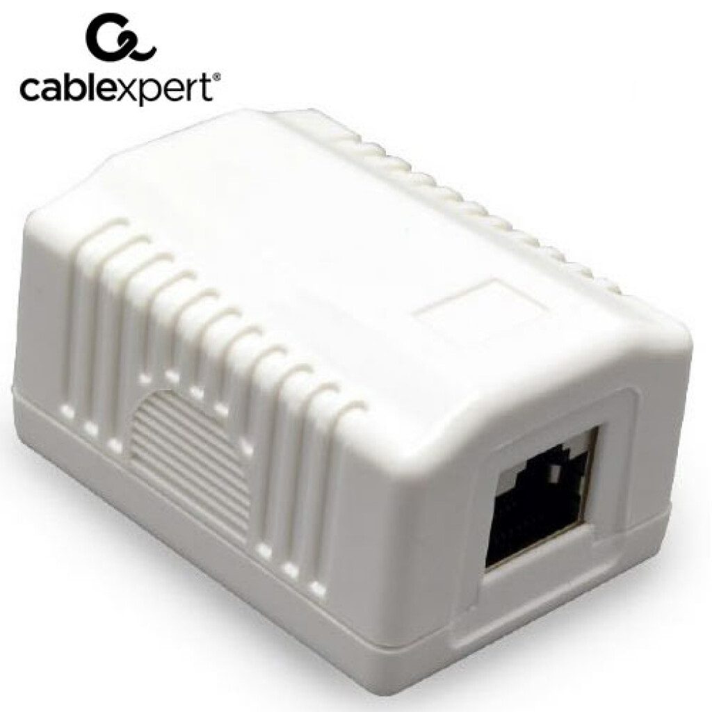 CABLEXPERT CAT5E FTP SINGLE PORT SURFACE MOUNT BOX_1
