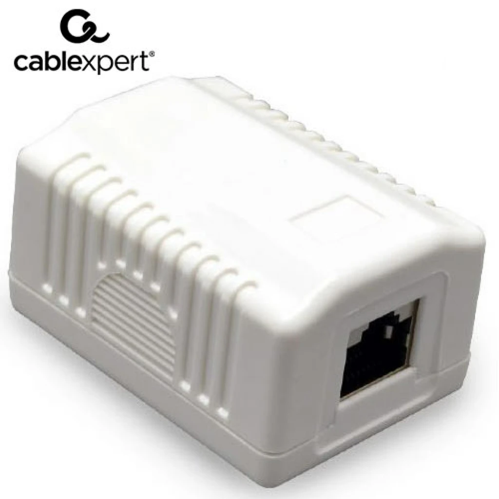 CABLEXPERT CAT5E FTP SINGLE PORT SURFACE MOUNT BOX_1