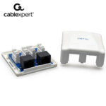 CABLEXPERT CAT5E UTP 2-PORT SURFACE MOUNT BOX_1