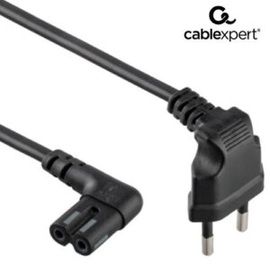 CABLEXPERT POWER CORD C7 ANGLED CONNECTORS 1M_1
