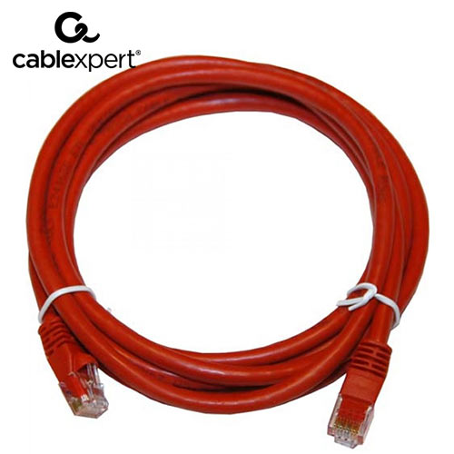 CABLEXPERT CAT5E UTP PATCH CORD 3M RED_1