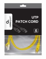 CABLEXPERT UTP CAT6 PATCH CORD YELLOW 2M_2