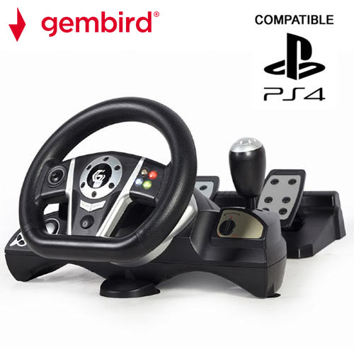 GEMBIRD VIBRATION RACING WHEEL WITH PEDALS (PC/PS3/PS4/SWITCH)_1
