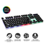 ALCATROZ SPILL PROOF GAMING KEYBOARD WITH BACKLIGHT EFFECTS_1