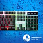 ALCATROZ SPILL PROOF GAMING KEYBOARD WITH BACKLIGHT EFFECTS_2