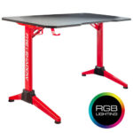 WHITE SHARK RGB GAMING DESK FIRE SHADOW_1