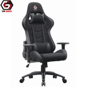 GEMBIRD GAMING CHAIR LEATHER BLACK_1