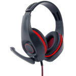 GEMBIRD GAMING HEADSET WITH VOLUME CONTROL PC/PS4 RED-BLACK_2