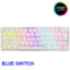 WHITE SHARK MECHANICAL KEYBOARD BLUE SWITCH SHINOBI WHITE_1